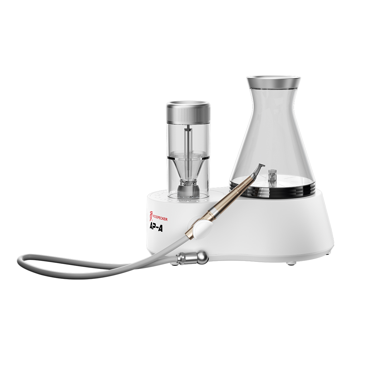 Pulverstrahlgerät / Prophylaxegerät Woodpecker AP-A – Dental Air Polisher für die professionelle Zahnreinigung